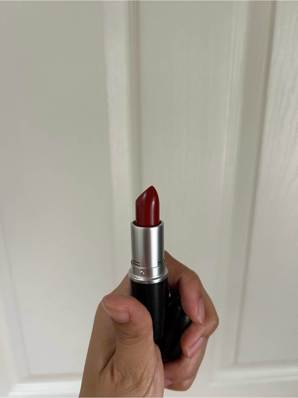 MAC Cosmetics Satin Finish Lipstick - Rich Berry Red